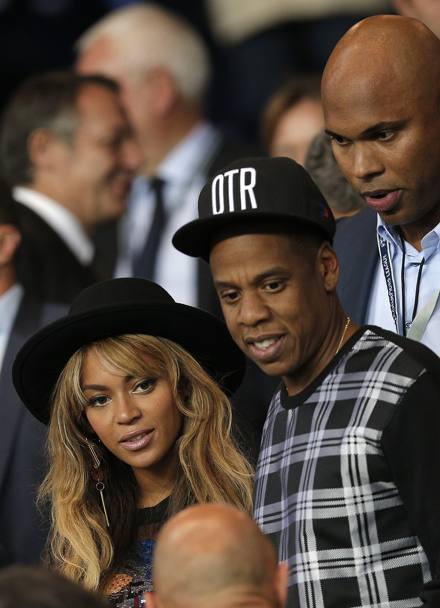 Jay Z e sua moglie Beyonce. Ap